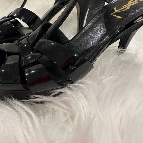 Saint Laurent Tribute Platform Sandals - Picture 4 of 16